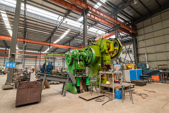 渭南网架配件-锥头加工车间